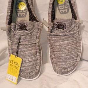 Hey Dude Kids Tan Moccasins